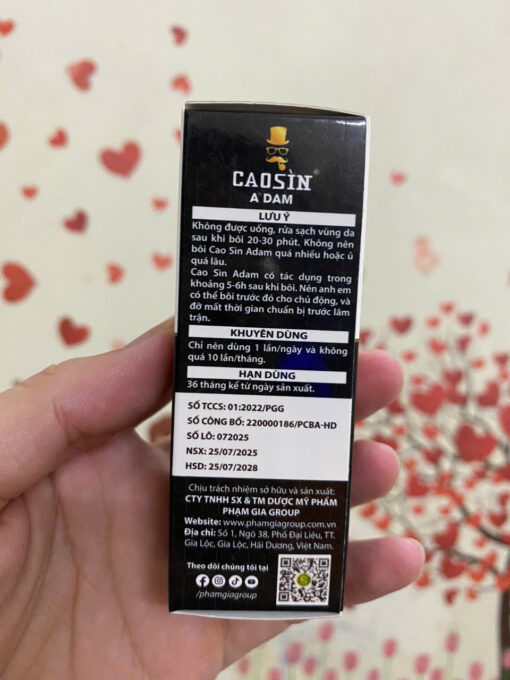 Sìn sú Adam Cao Sìn Adam chính hãng hiệu quả cao - Ảnh 6