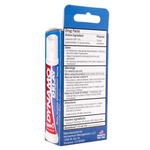 Chai xịt chống xuất tinh sớm Dynamo Delay 22,2ml - Ảnh 4