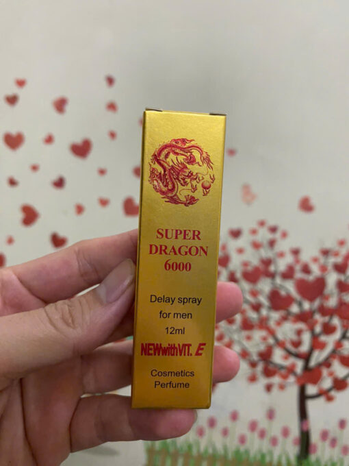 Chai xịt chống xuất tinh sớm Super Dragon 6000 chính hãng - Ảnh 3