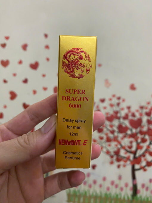 Chai xịt chống xuất tinh sớm Super Dragon 6000 chính hãng - Ảnh 5