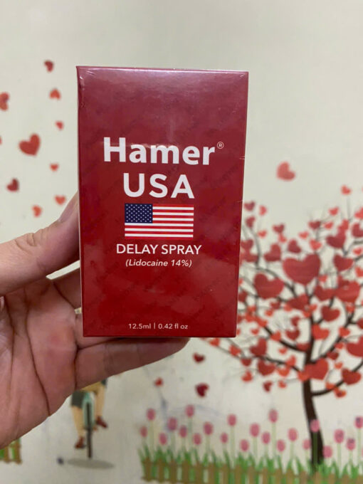 Chai xịt chống xuất tinh sớm HAMER USA hộp 1 chai 12,5ml - Ảnh 3