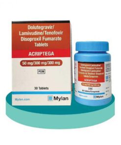 Thuốc Acriptega Mylan chống phơi nhiễm HIV 50mg/300mg/300mg hộp 30v