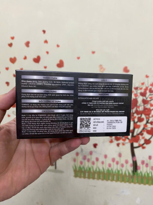 Xịt TOMAHOC kéo dài thời gian quan hệ - Ảnh 3
