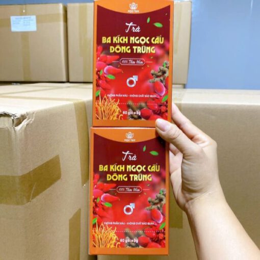 Trà ba kích ngọc cẩu đông trùng - Ảnh 7