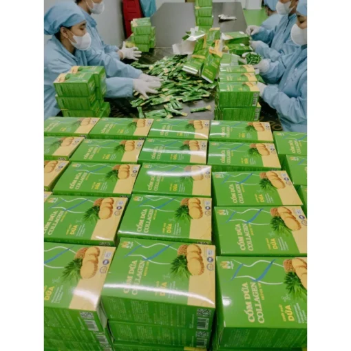Cốm Dứa Collagen Detox Vip, Detox dứa bổ sung collagen, làm đẹp da, đẹp dáng, chống lão hoá da - Ảnh 3