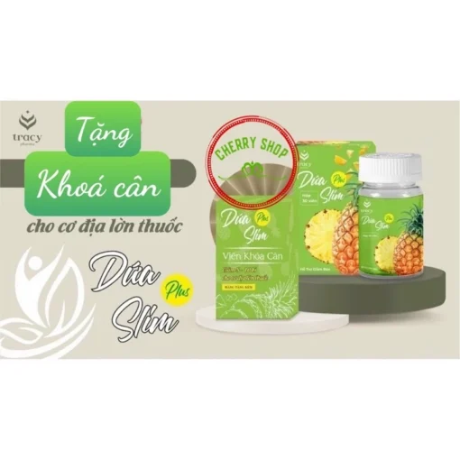 DỨA SLIM PLUS tặng khoá cân siêu giảm cân mạnh - Ảnh 6