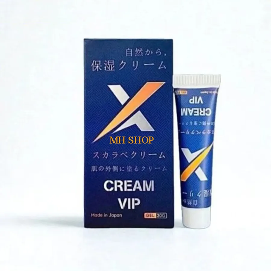 Kem Vip Nhật Chính Hãng - X Cream Vip Japan 20g Kéo Dài Thời Gian Hiệu Quả Cho Nam Giới, X Cream Vip Japan - Ảnh 2