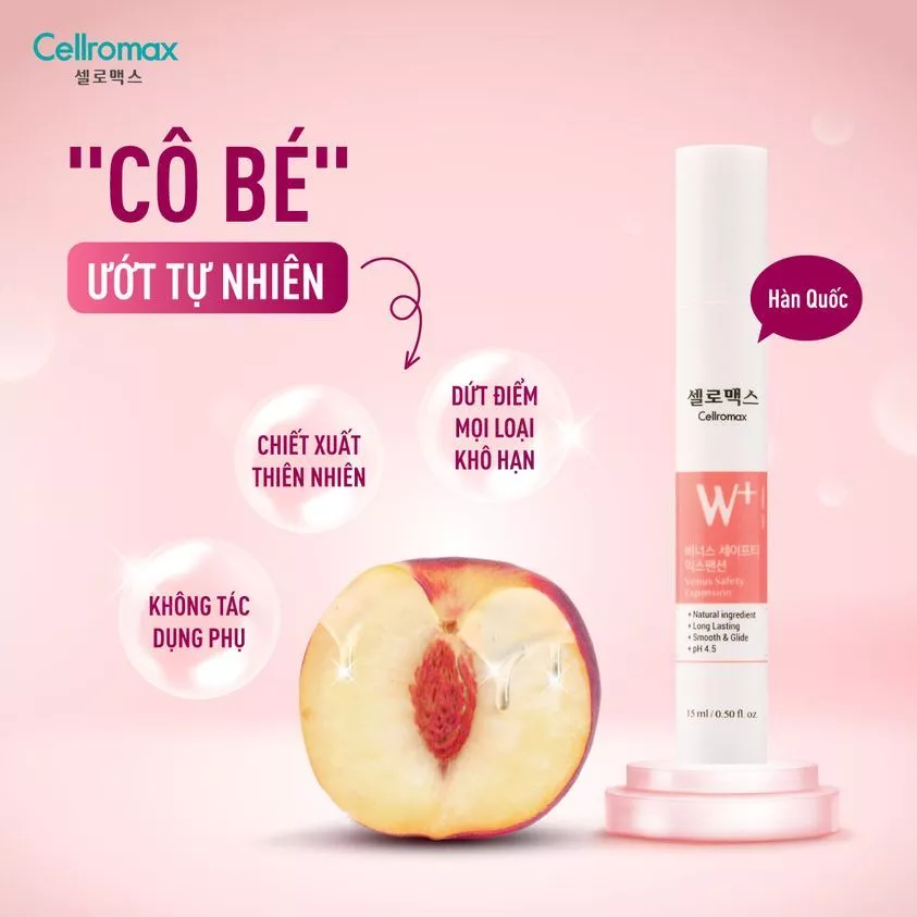 Gel Dưỡng Bikini Cellromax venus Hàn Quốc , VENUS SAFETY EXPANSION 15ML - Ảnh 3