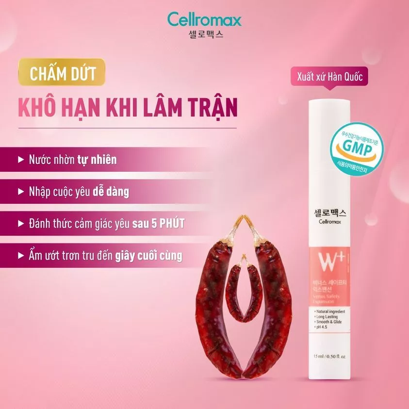 Gel Dưỡng Bikini Cellromax venus Hàn Quốc , VENUS SAFETY EXPANSION 15ML - Ảnh 4