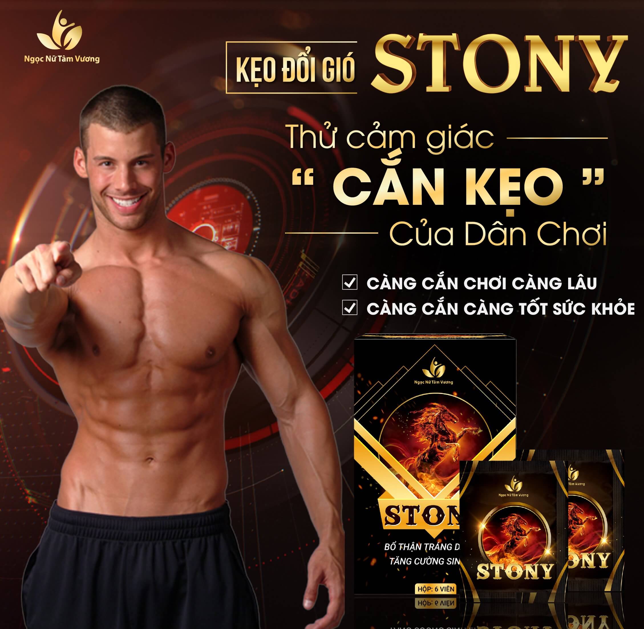Kẹo Stony – Kẹo đổi gió tăng cường sinh lý phái mạnh - Ảnh 2