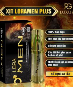 Lora Men Plus – Chai Xịt Kéo Dài Quan Hệ Nam Giới