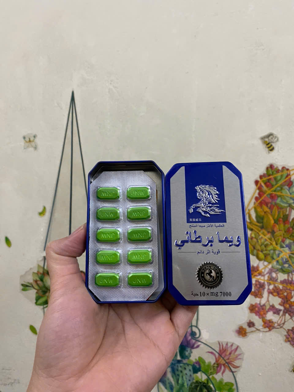 Viên Uống Ngựa Thái Chính Hãng Hỗ Trợ Tăng Cường Sinh Lý Nam Giới Hộp 10 Viên - Ảnh 5