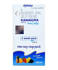 Thuốc cường dương Kamagra Oral Jelly 100mg Vol 1, Hộp 7 gói