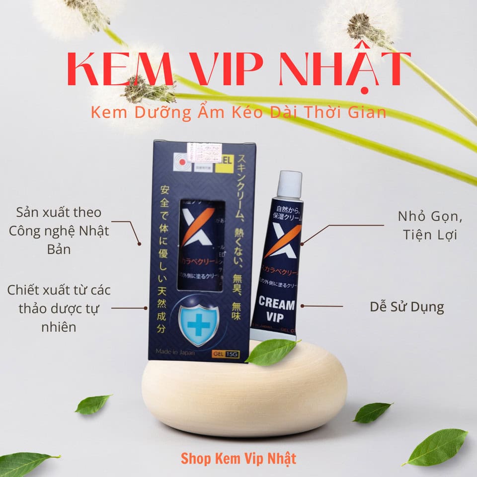 Kem Vip Nhật Bản Chuẩn – Tăng thời gian, lâu ra, không mùi vị, không nóng rát | SRM - Ảnh 6