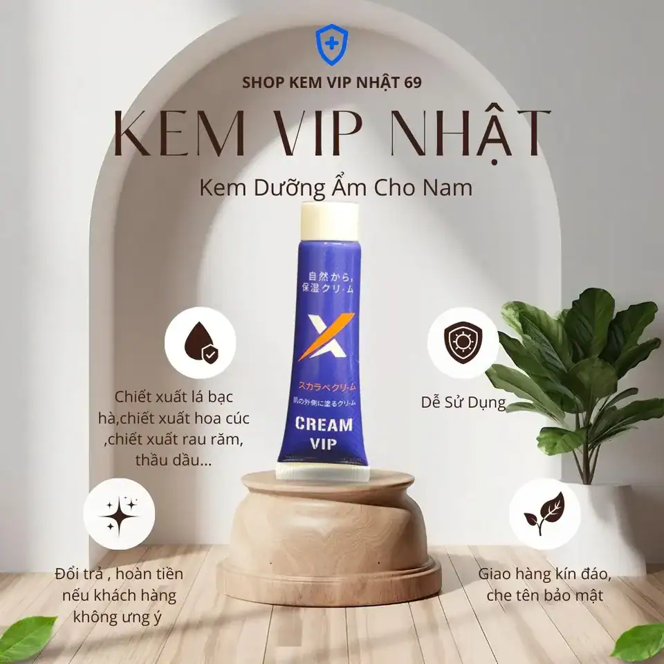 Kem Vip Nhật Bản Chuẩn – Tăng thời gian, lâu ra, không mùi vị, không nóng rát | SRM - Ảnh 9