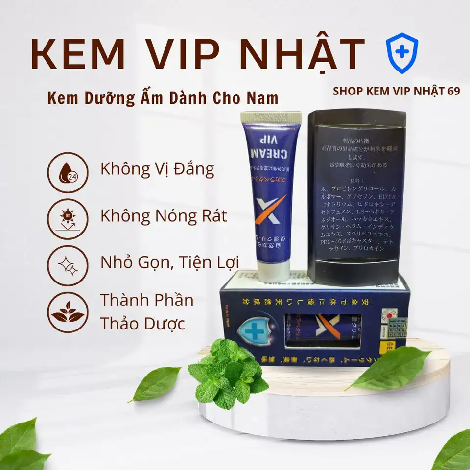 Kem Vip Nhật Bản Chuẩn – Tăng thời gian, lâu ra, không mùi vị, không nóng rát | SRM - Ảnh 10