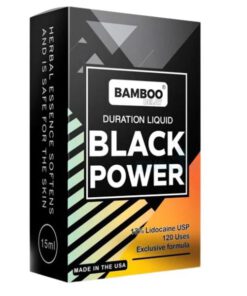 Chai Xịt Bamboo Delay Black Power Hỗ Trợ Kéo Dài Thời Gian