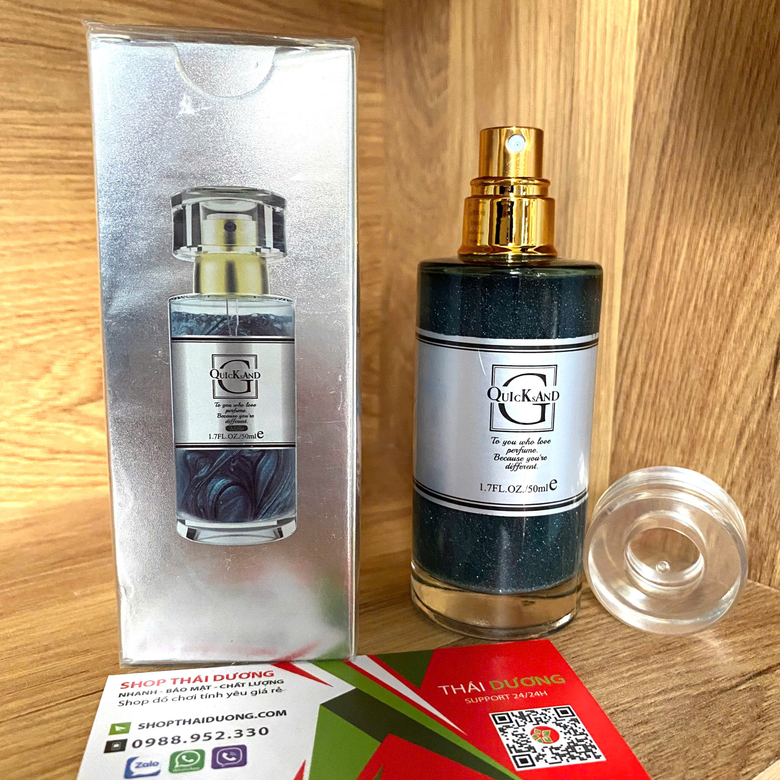 Nước Hoa Nam QuIcKsAnD Kích Thích Tình Dục Nữ Cực Mạnh chai 50ml - Ảnh 2