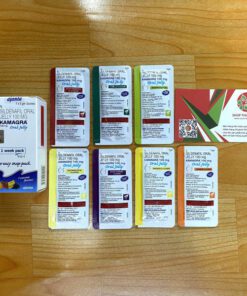 Thuốc Tăng Sinh Lý Nam Kamagra 100mg Dạng Thạch Trái Cây mĩ 7 vị - Hàng ấn Độ