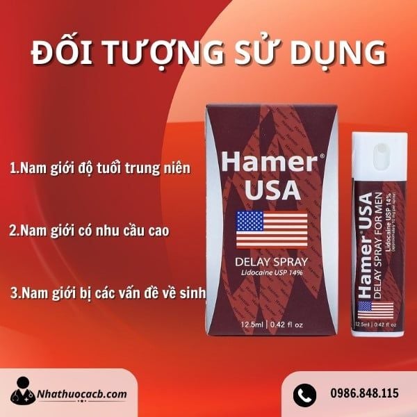 HAMER USA - Chai Xịt Kéo Dài Thời Gian Quan Hệ - Ảnh 4
