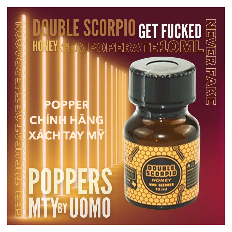 Sỉ Popper Double Scorpio Honey Gold 10ml bọ cạp vàng chính hãng Mỹ có tốt không?