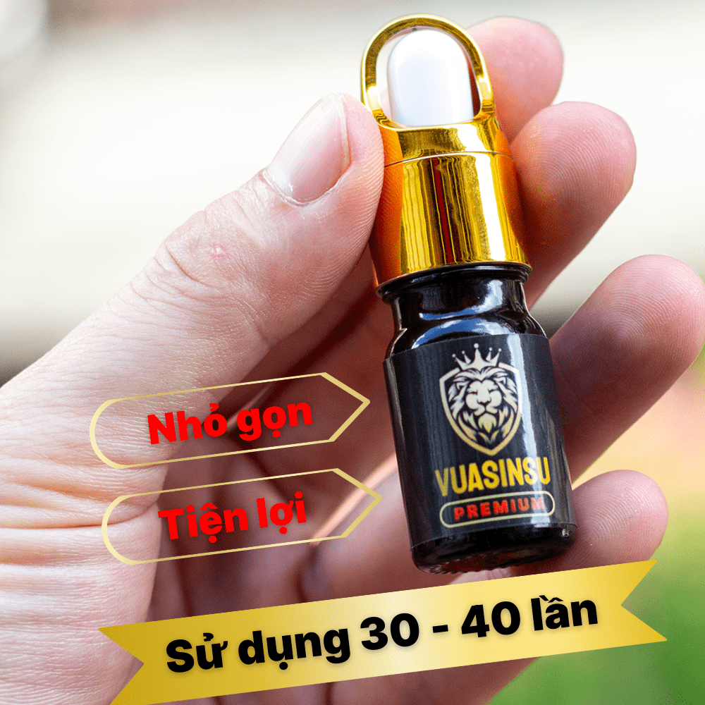Vuasinsu xịt sìn sú 5ml chính hãng tặng phần quà hấp dẫn