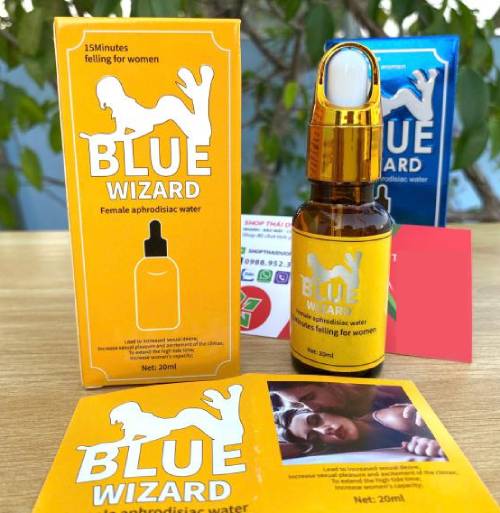 Blue Wizard Gold 20ml Thuốc Kích Dục Nữ Dạng Nước Loại Mạnh