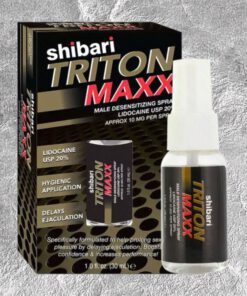 Chai xịt Shibari Triton Maxx Mỹ 30ml Kéo dài thời gian Xuất tinh sớm - SRM