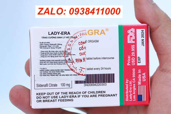 Review Lady Era thuốc kích dục nữ dạng viên 50mg chính hãng pfizer Mỹ tăng hưng phấn nữ nhập khẩu