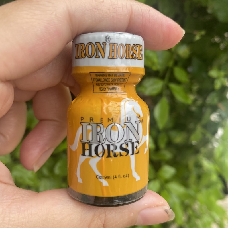 Popper Iron Horse 10ml Mỹ chính hãng PWD tăng khoái cảm mạnh