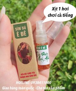 Sìn sú Ê Đê chính hãng xịt kéo dài quan hệ chai 5ml, tăng phê